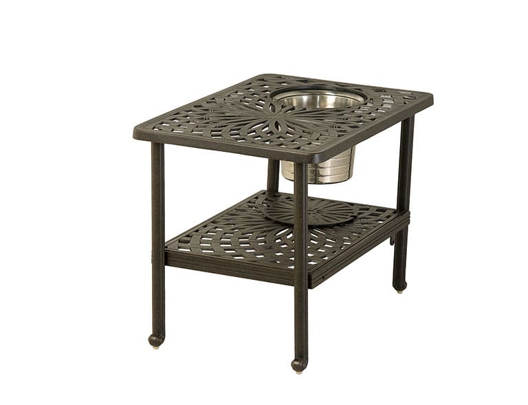 Mayfair 22"x32" Rect. Ice Bucket Side Table