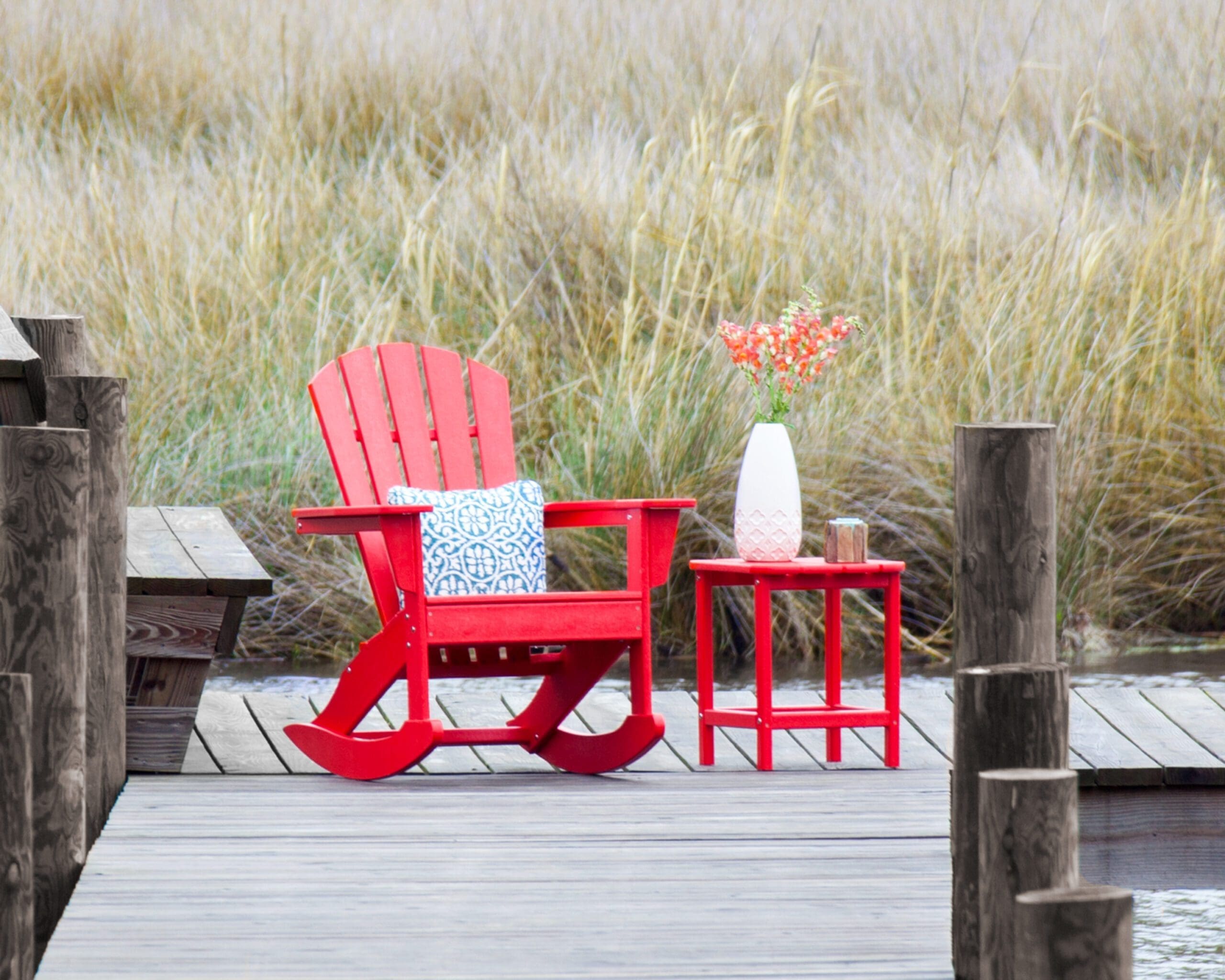 Palm Coast Adirondack Rocker - Image 3