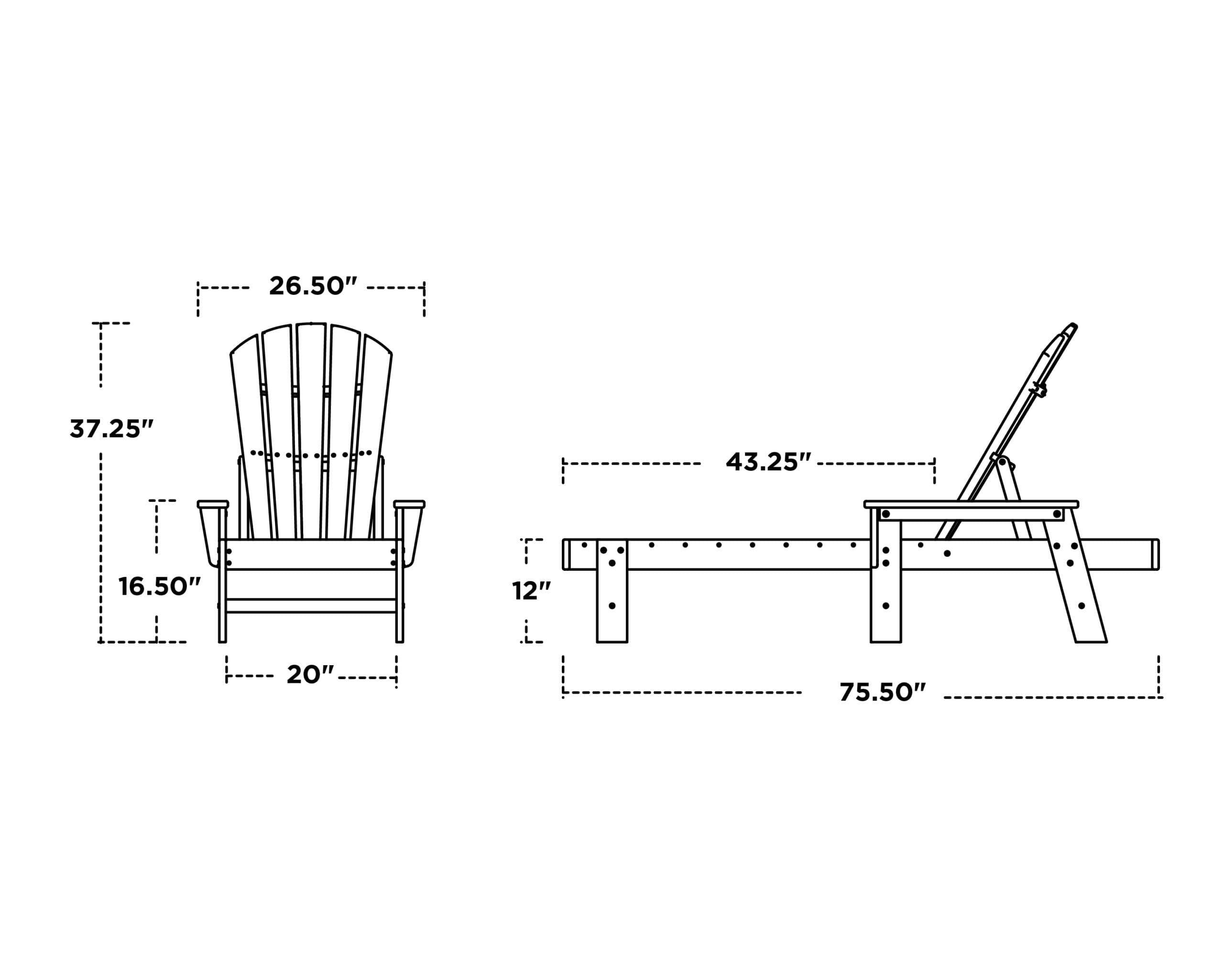 South Beach Chaise Lounge - Image 3