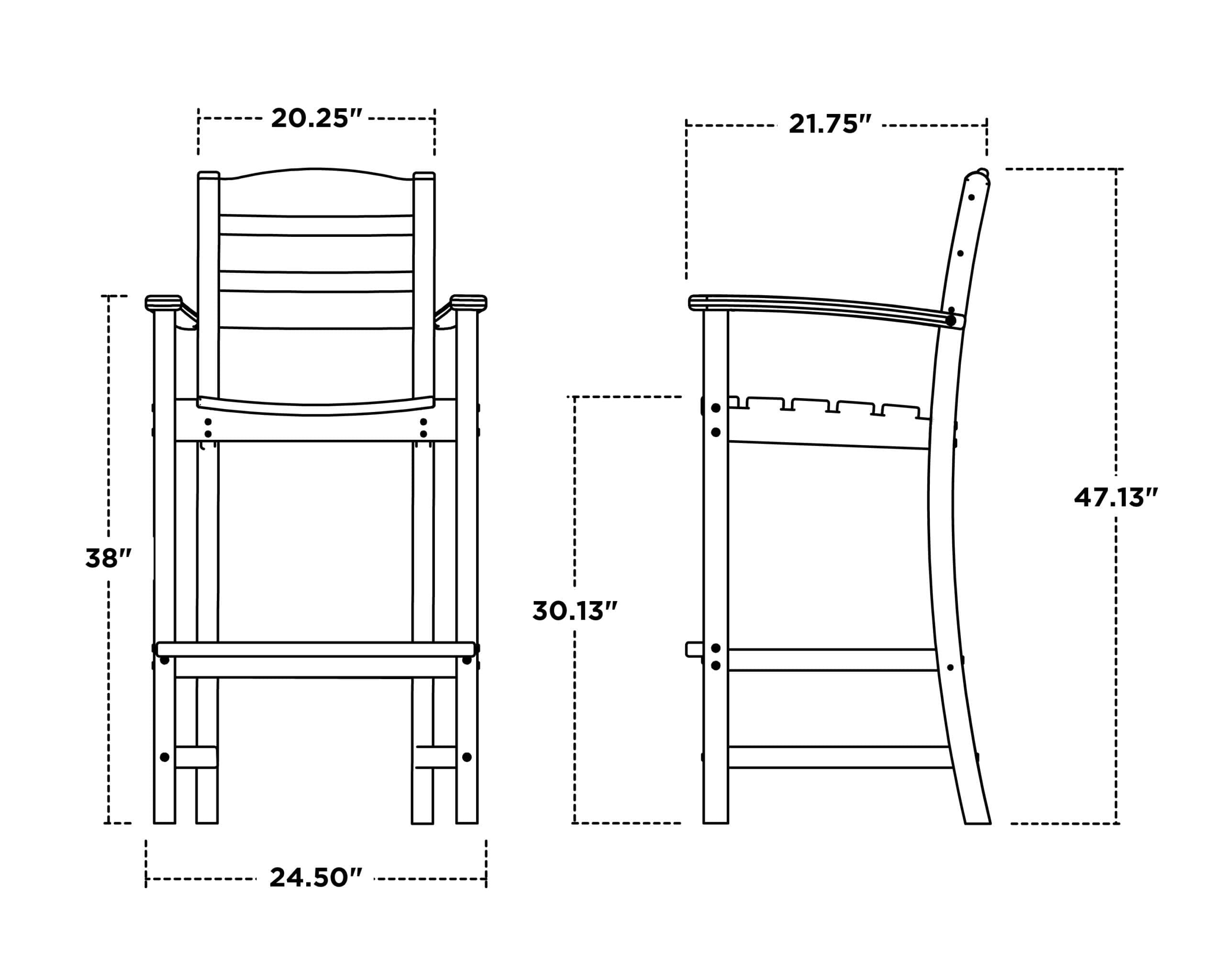 La Casa Cafe Bar Arm Chair - Image 3