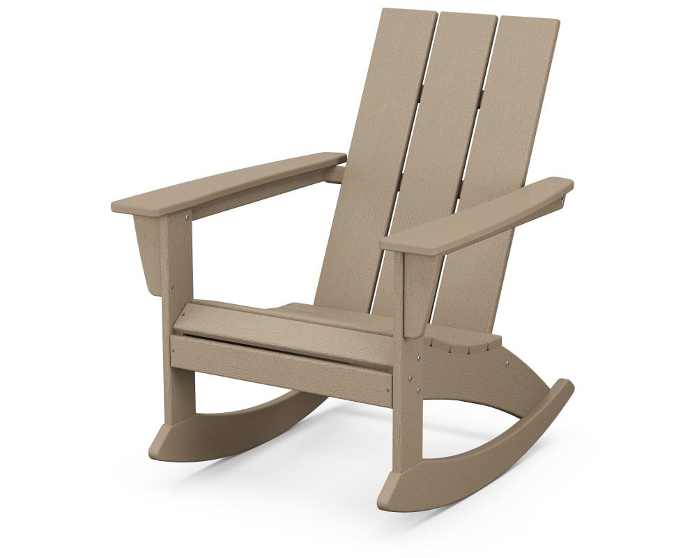 Modern Adirondack Rocking Chair- Vintage