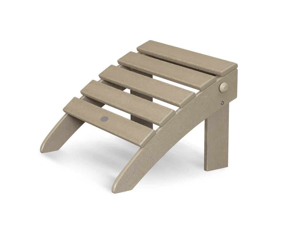 Classic Folding Ottoman- Vintage