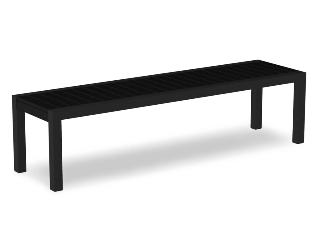 MOD 68″ Bench in Textured Black / Color