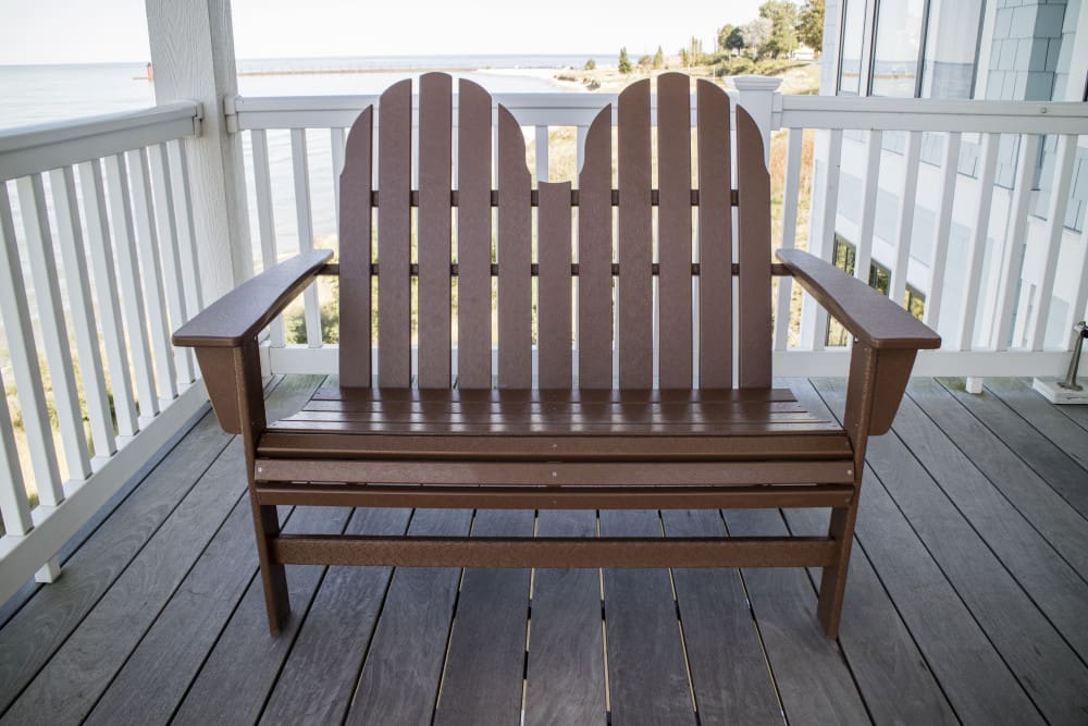 Vineyard 48" Adirondack Bench - Image 10
