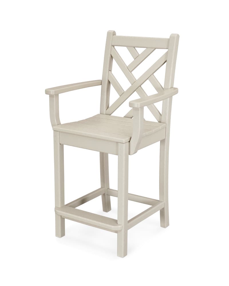 Chippendale Counter Arm Chair