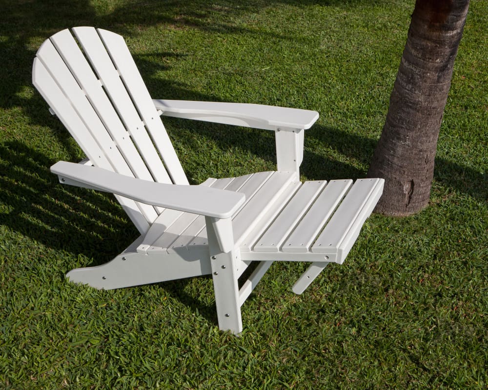 Palm Coast Ultimate Adirondack with Hideaway Ottoman- Vintage - Image 5
