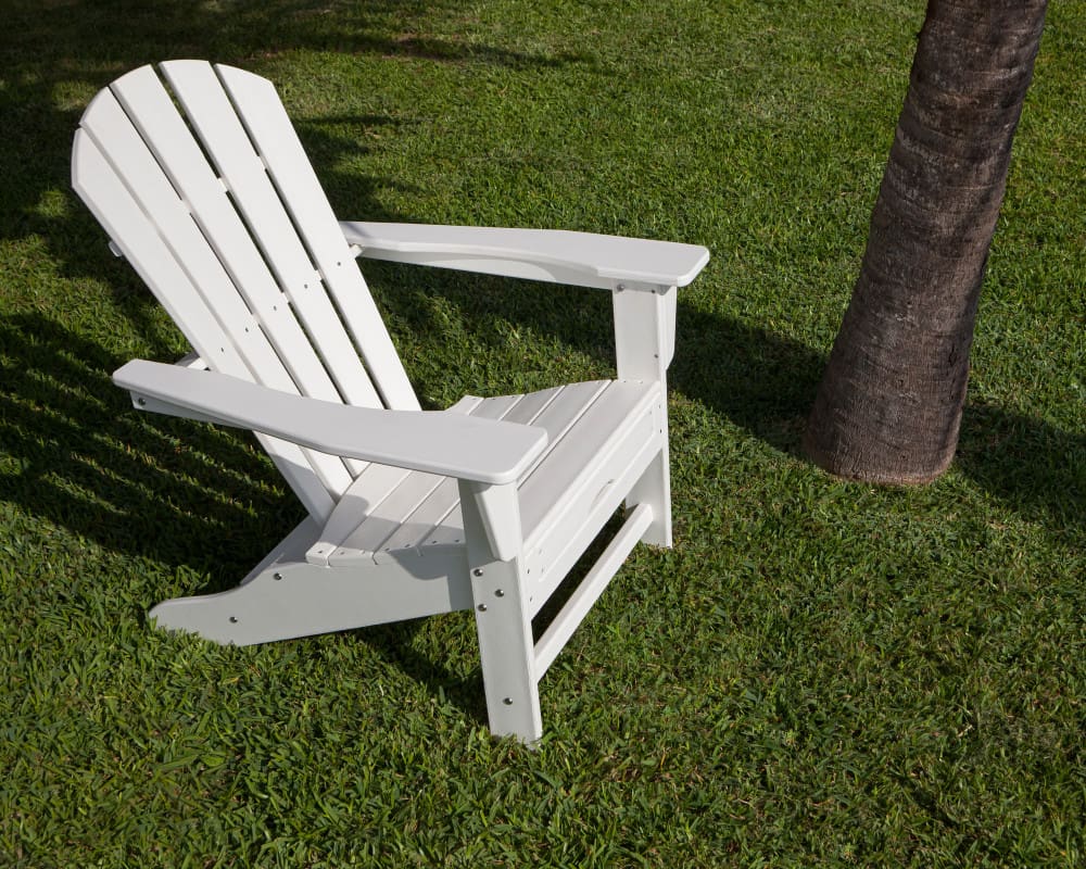 Palm Coast Ultimate Adirondack with Hideaway Ottoman- Vintage - Image 4