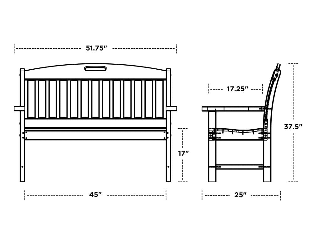 Nautical 48" Bench - Image 6