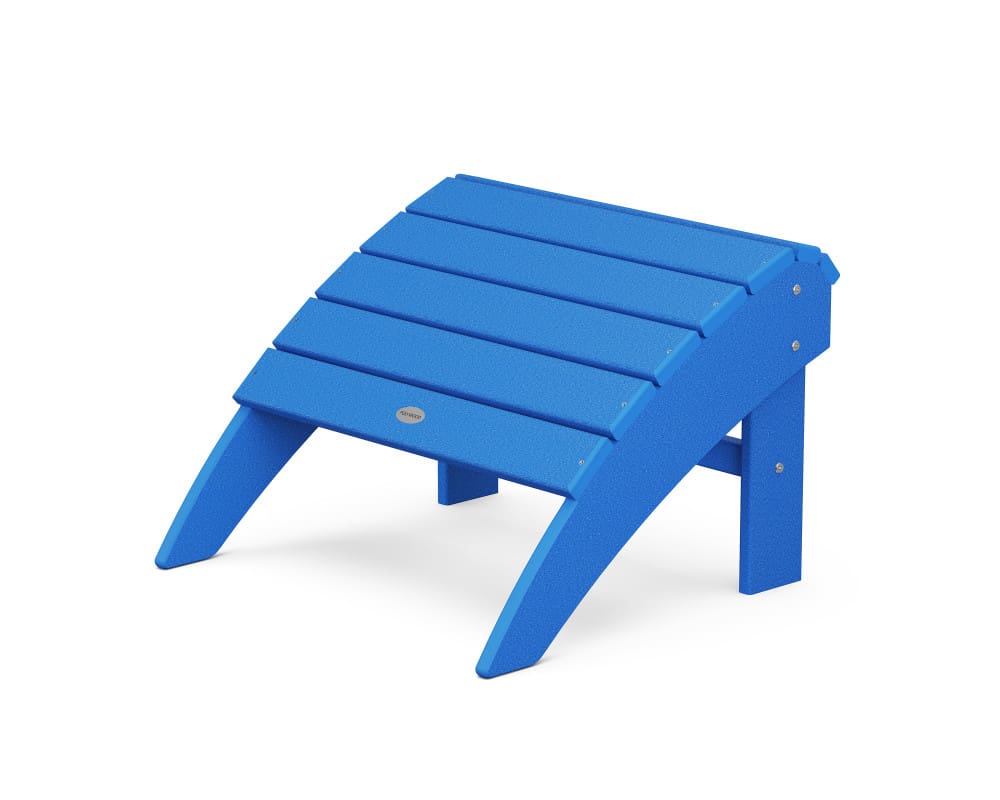 Vineyard Curveback Adirondack Ottoman- Vibrant