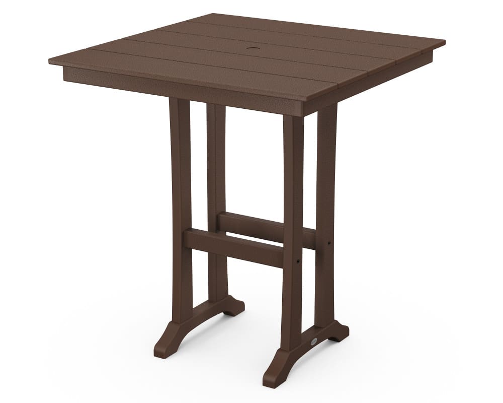 Farmhouse Trestle 37" Bar Table
