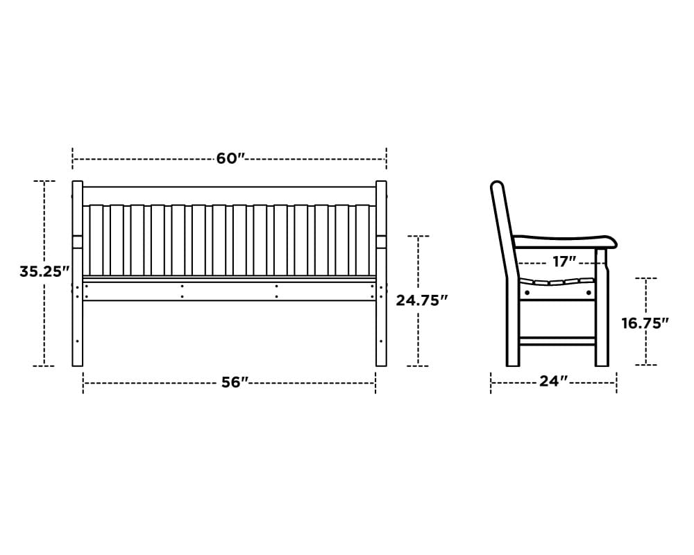 Rockford 60" Bench - Image 3