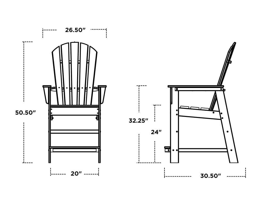 South Beach Counter Chair - Image 2