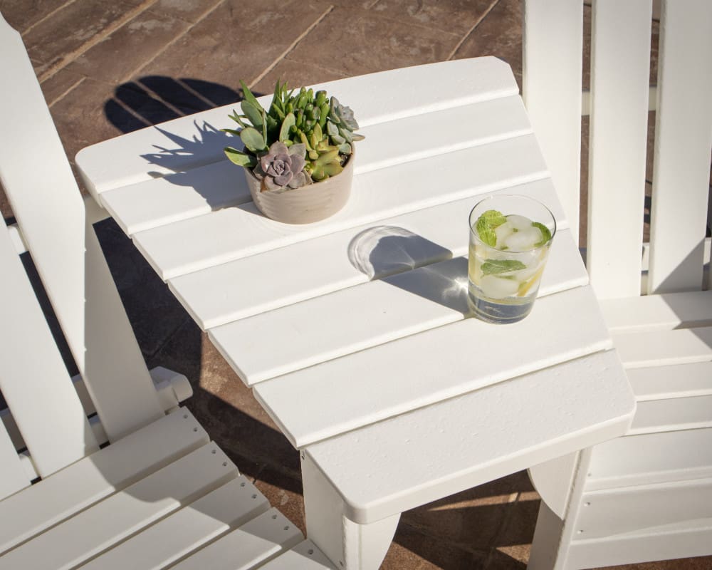 Classic Series Angled Adirondack Connecting Table- Vibrant - Image 4