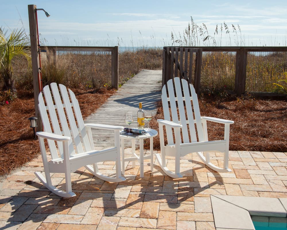 Classic Adirondack Rocking Chair - Image 3
