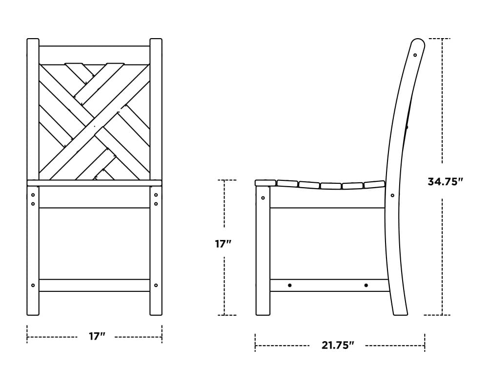 Chippendale Dining Side Chair - Image 4