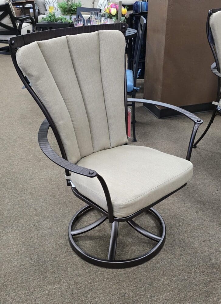 Monterra Cushioned Swivel Dining Rocker - Image 2