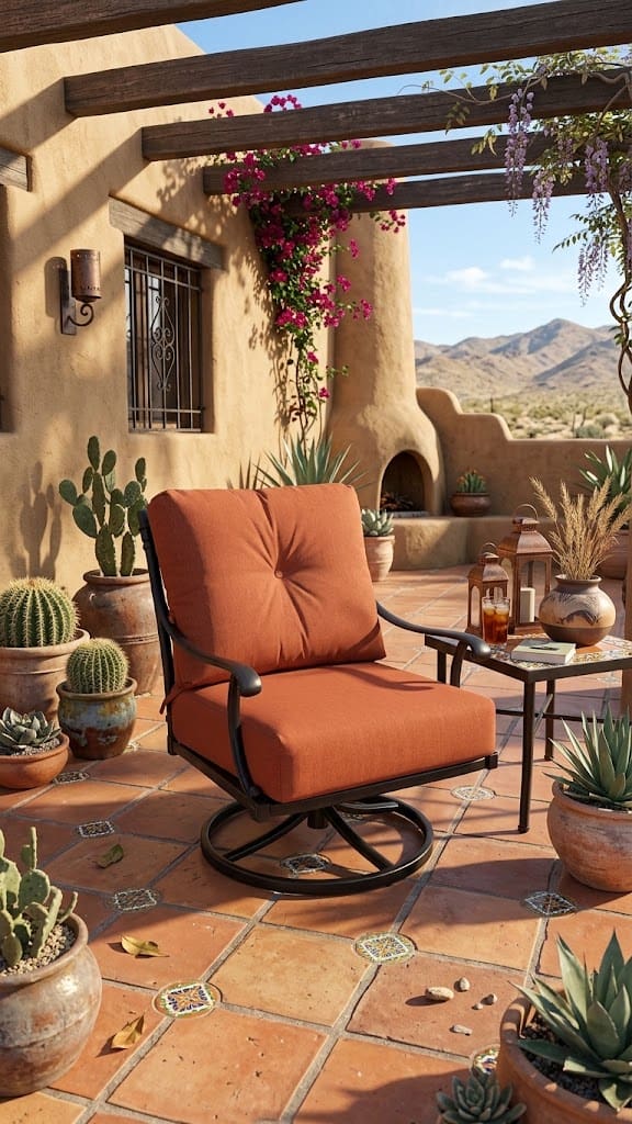 Grand Tuscany Club Swivel Rocker